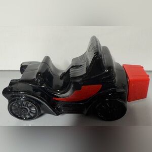 Avon Electric Charger Car Vintage 1970s Spicy After Shave Empty Black Glass